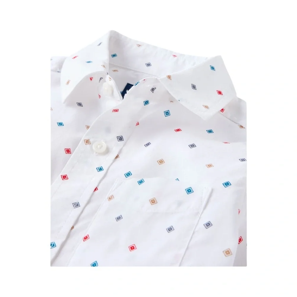 The Children's Place White Button Down Shirt NWT Size 5/6